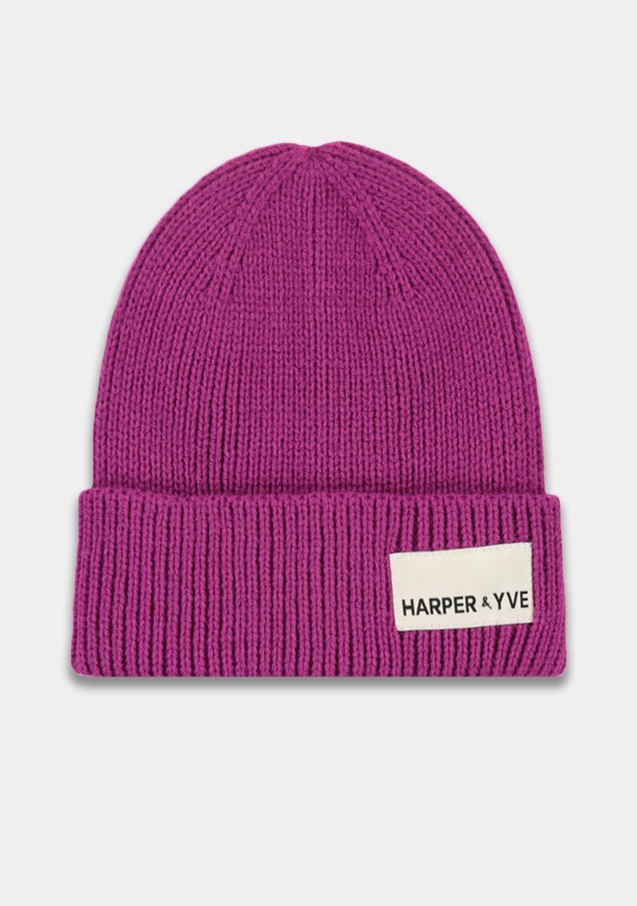 Harper beanie violet