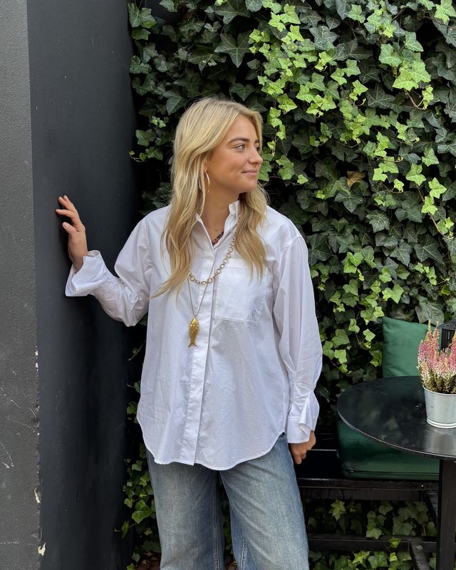 ABBY BLOUSE white