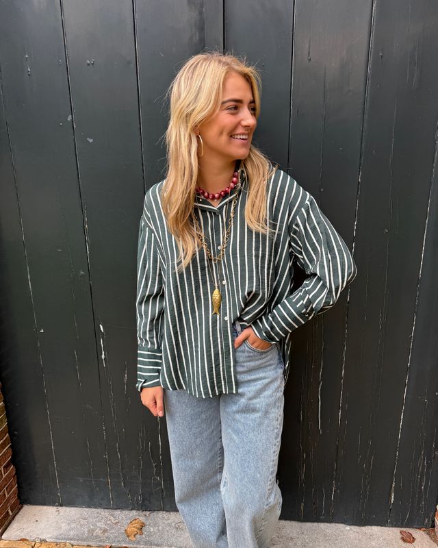 OPAL BLOUSE green