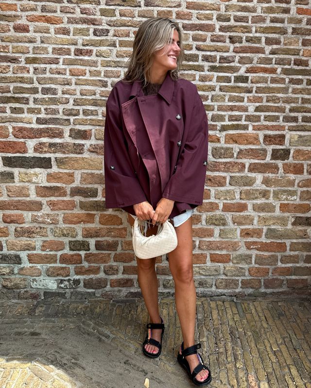 AGATHA JACKET burgundy