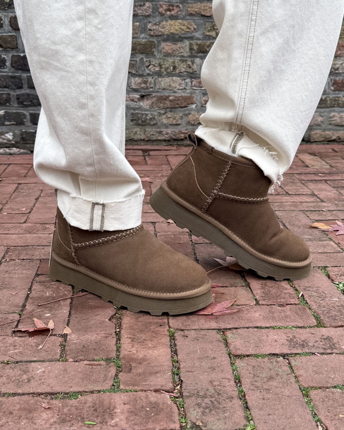 SISSE TEDDY BOOT - Brown Fudge