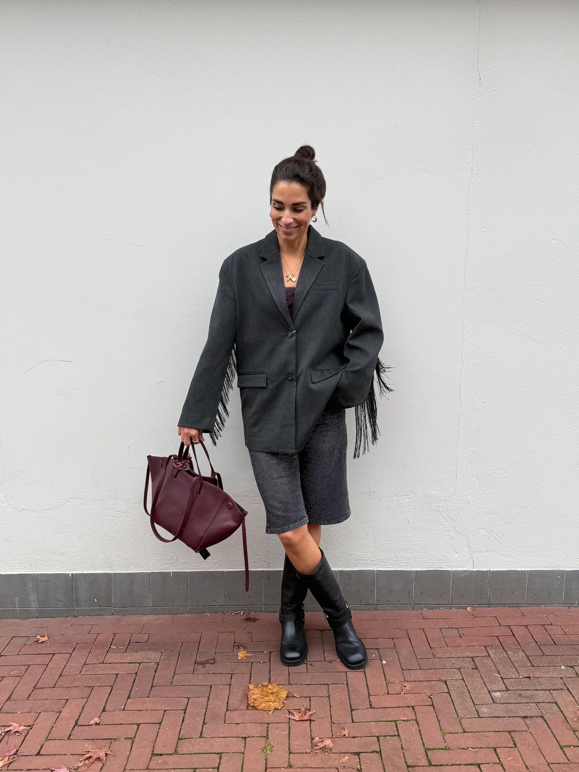 MARTHA CLASSIC GRAIN burgundy
