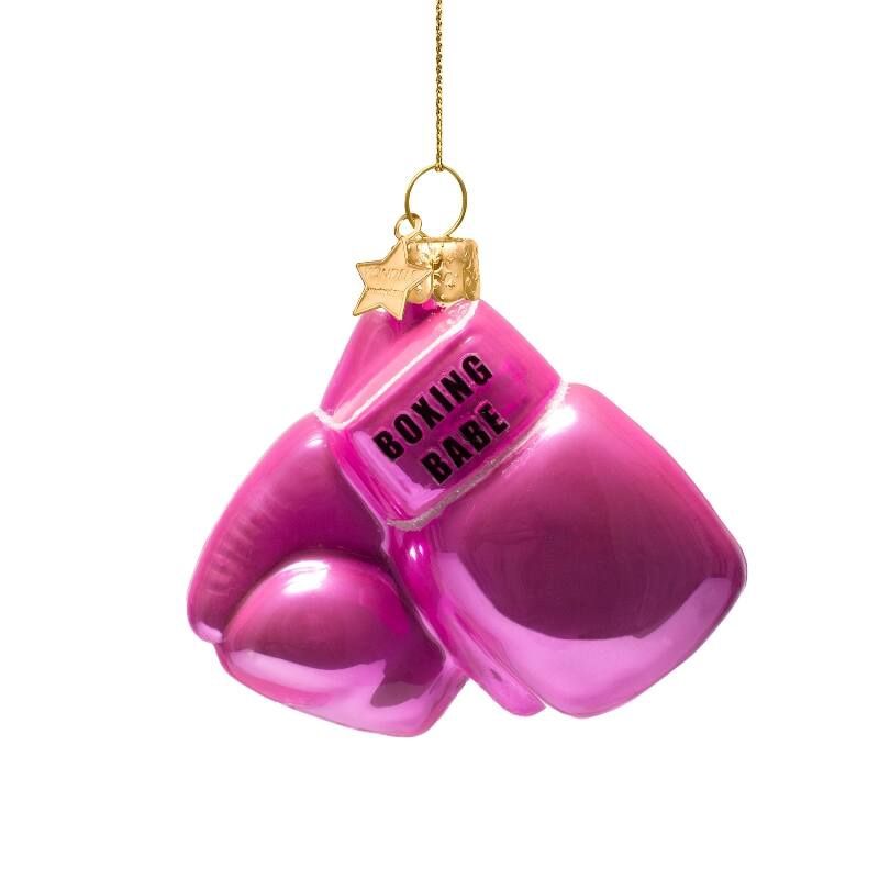 VONDELS ORNAMENT BUBBLEGUM BOXING GLOVE pink