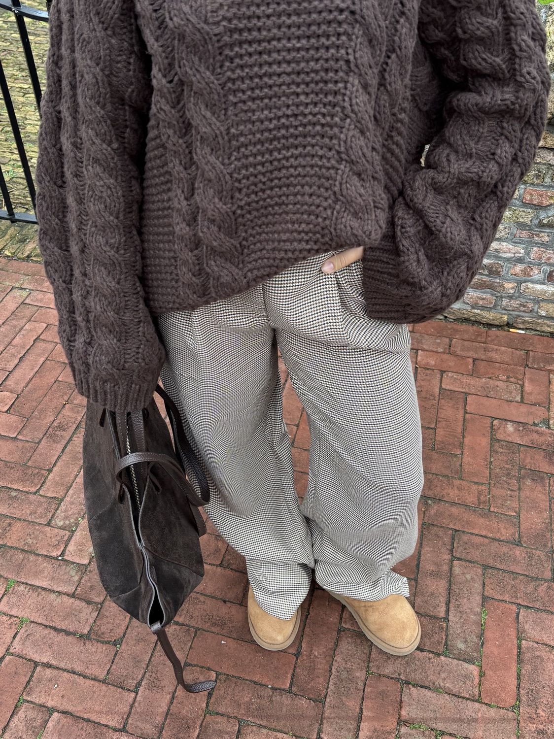 Kelsey pantalon ruit