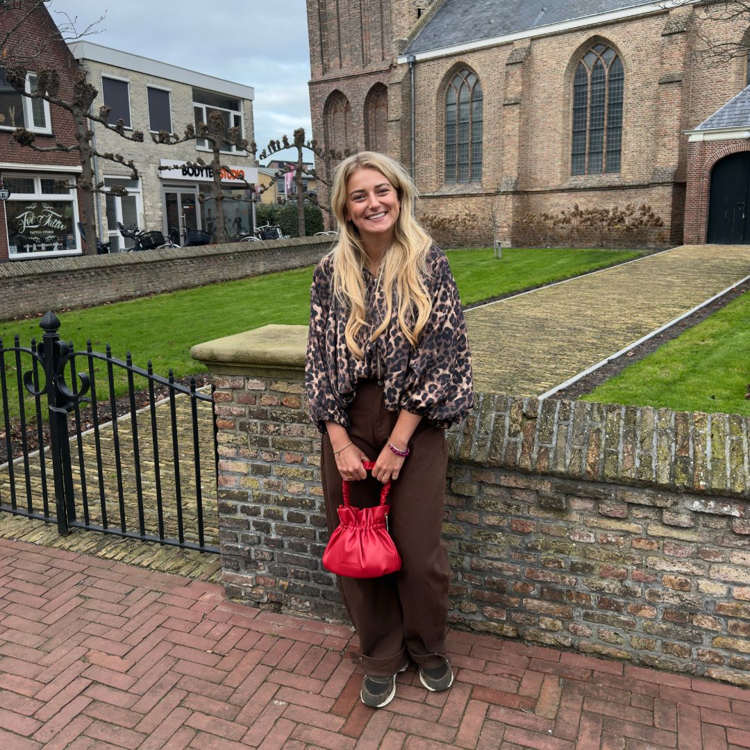 Fien leopard blouse/jacket