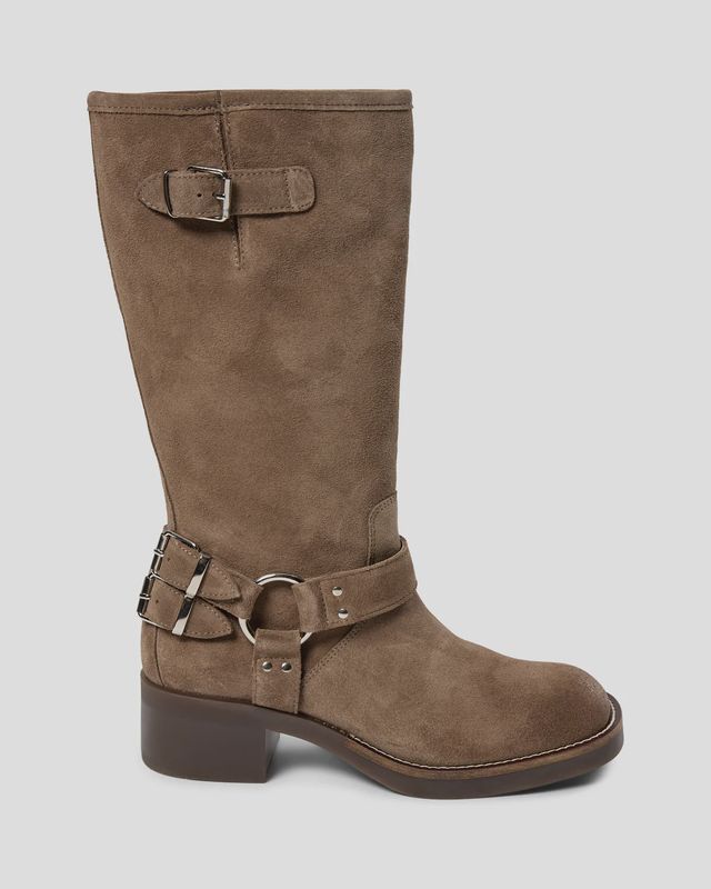 Clarissa boot stølve - Dark sand