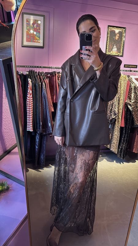 Charissa blazer brown