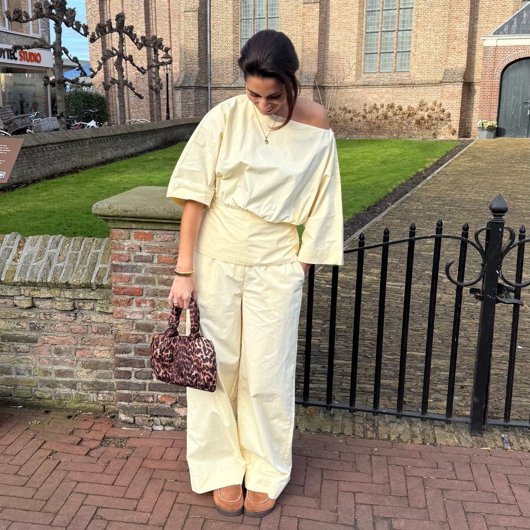 Reine wide leg trousers