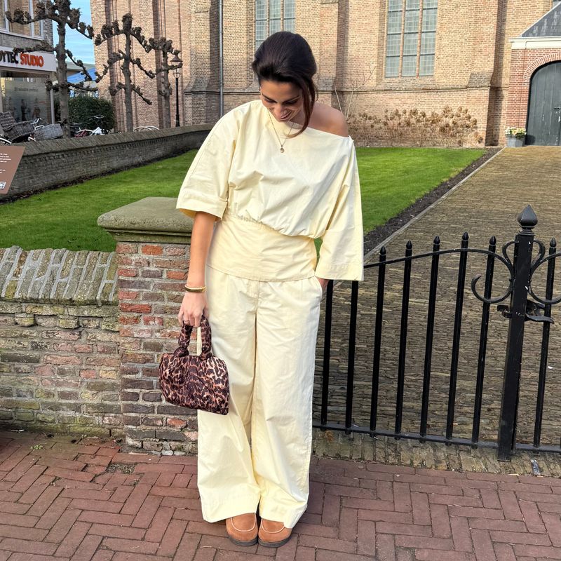 Reine wide leg trousers