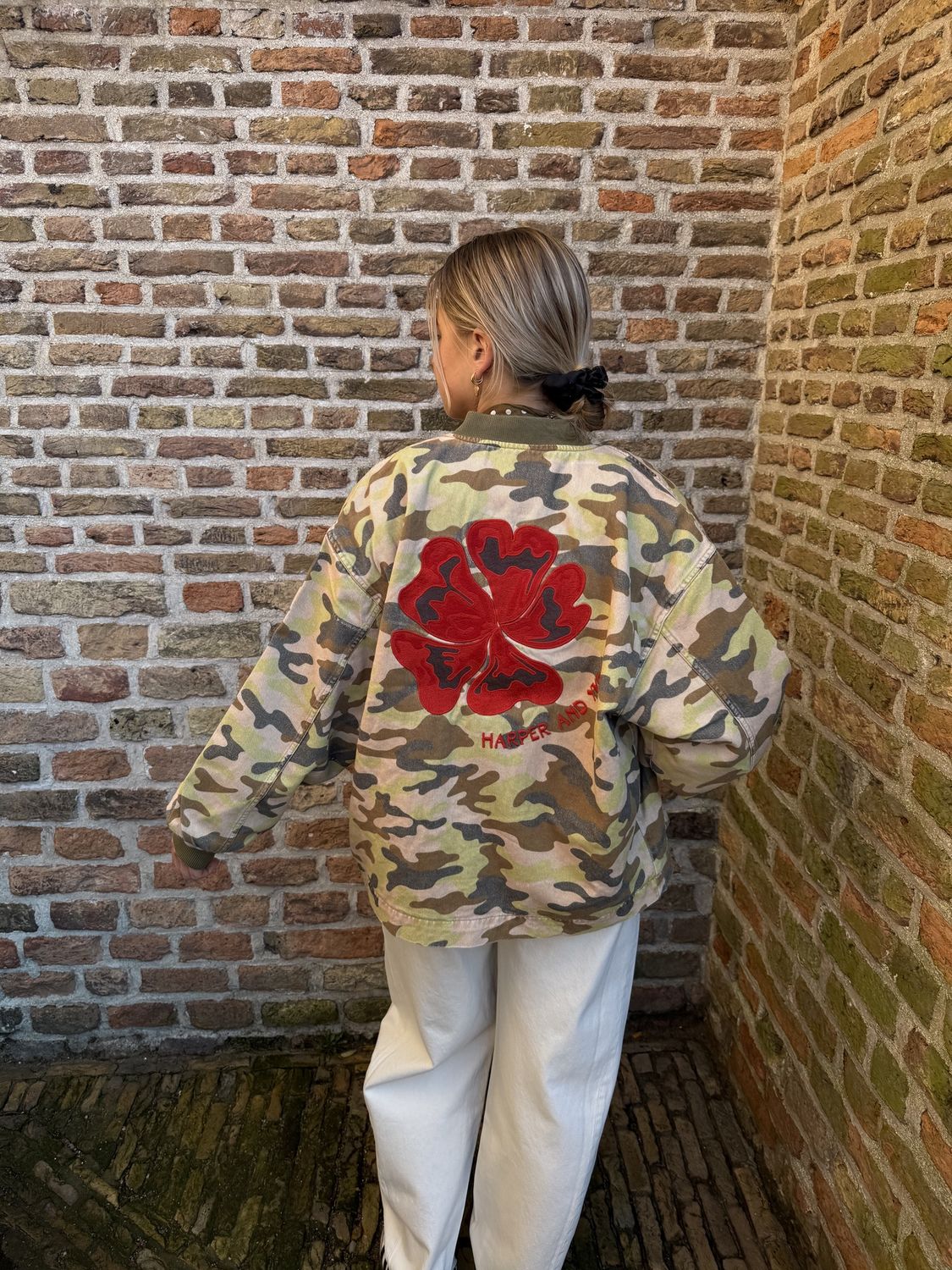 Troy jacket green camo