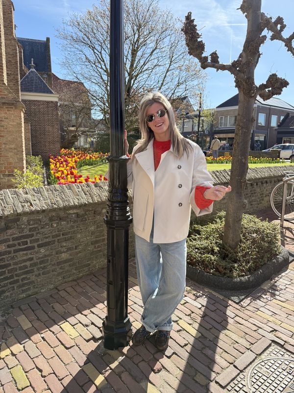 Agatha jacket - light sand