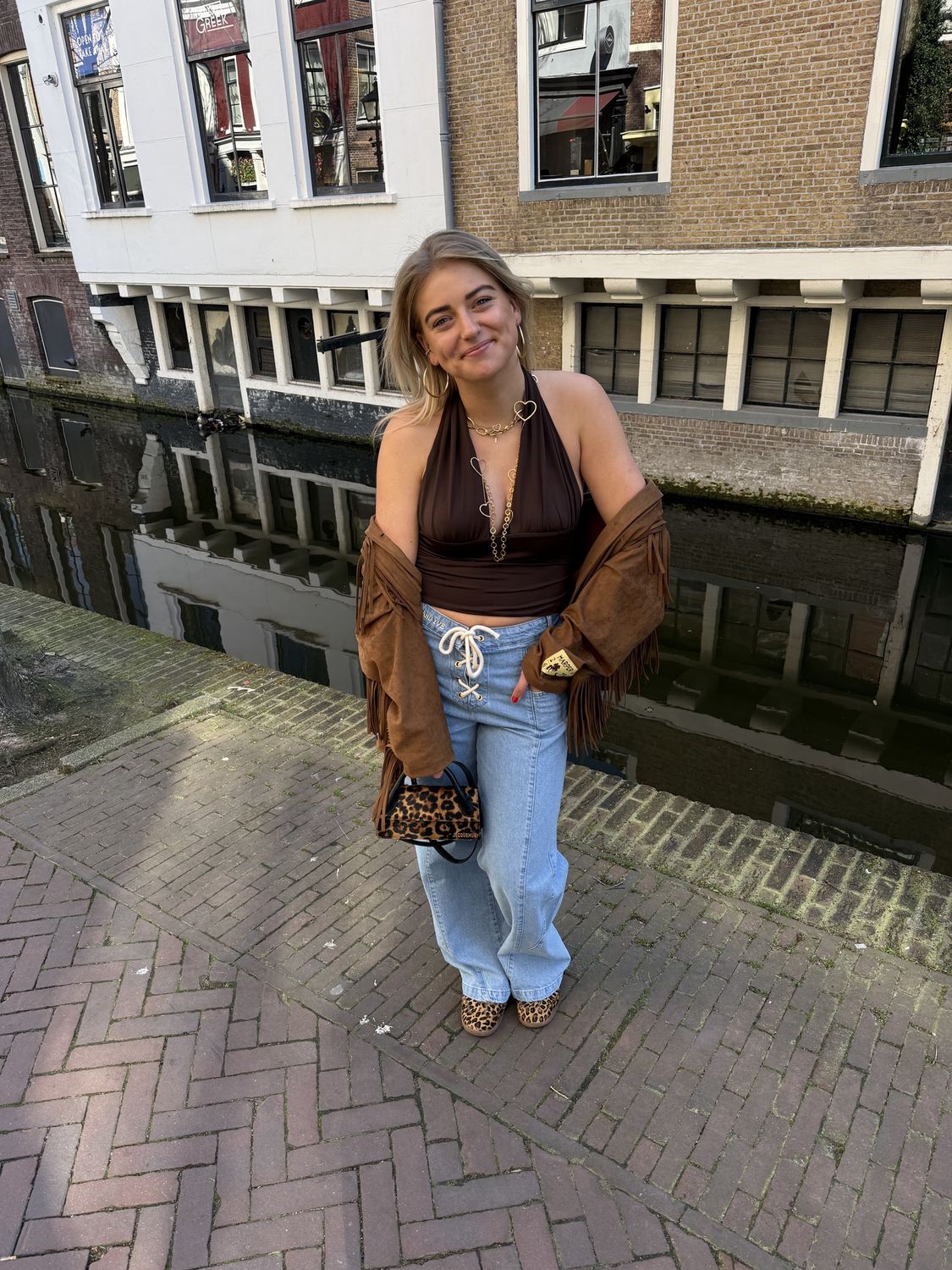 Morris top saddle brown