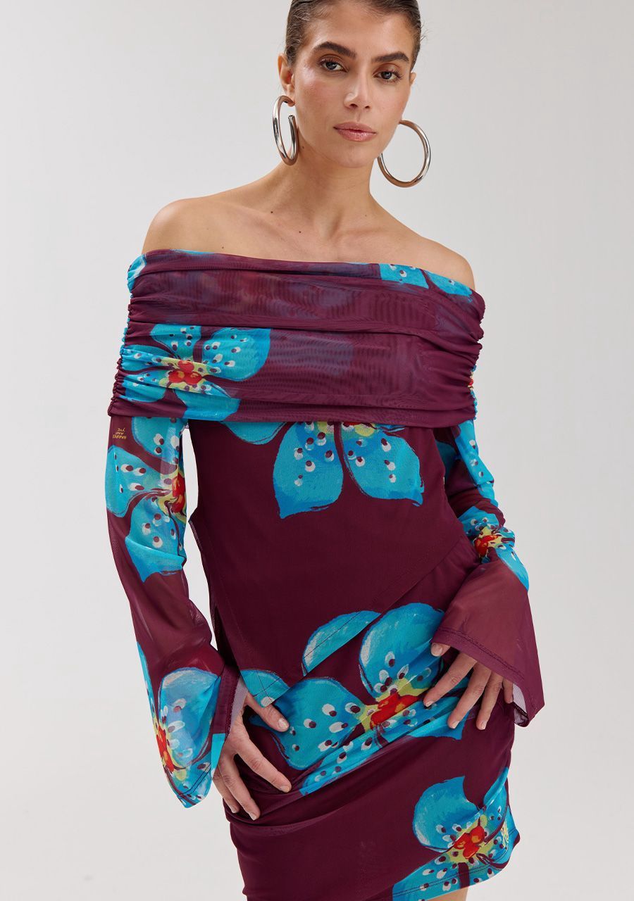 Jesse top - tropical flower