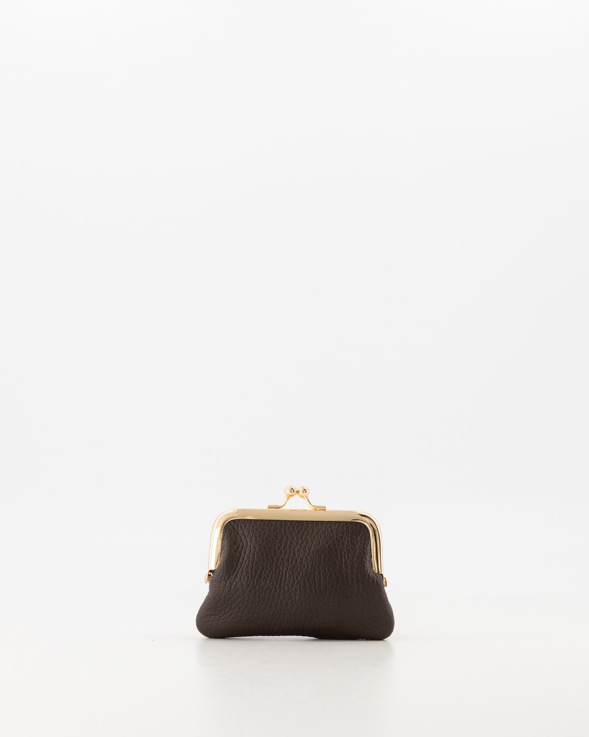 Fancy small wallet - dark brown