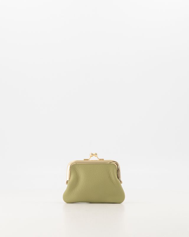 Fancy small wallet - moss green