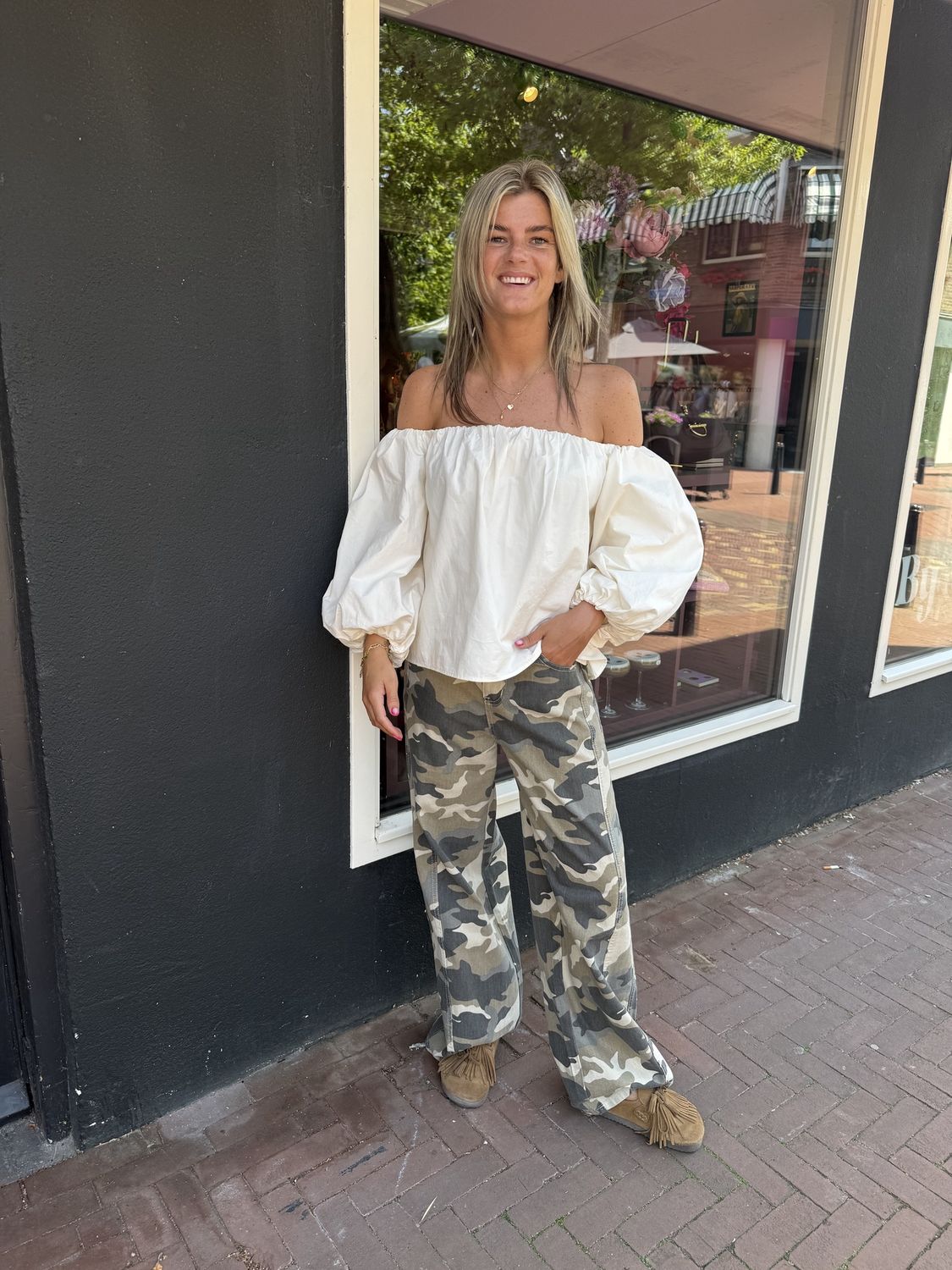 Lauren blouse - ecru