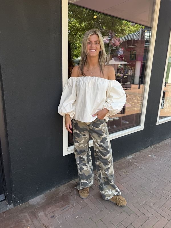 Lauren blouse - ecru