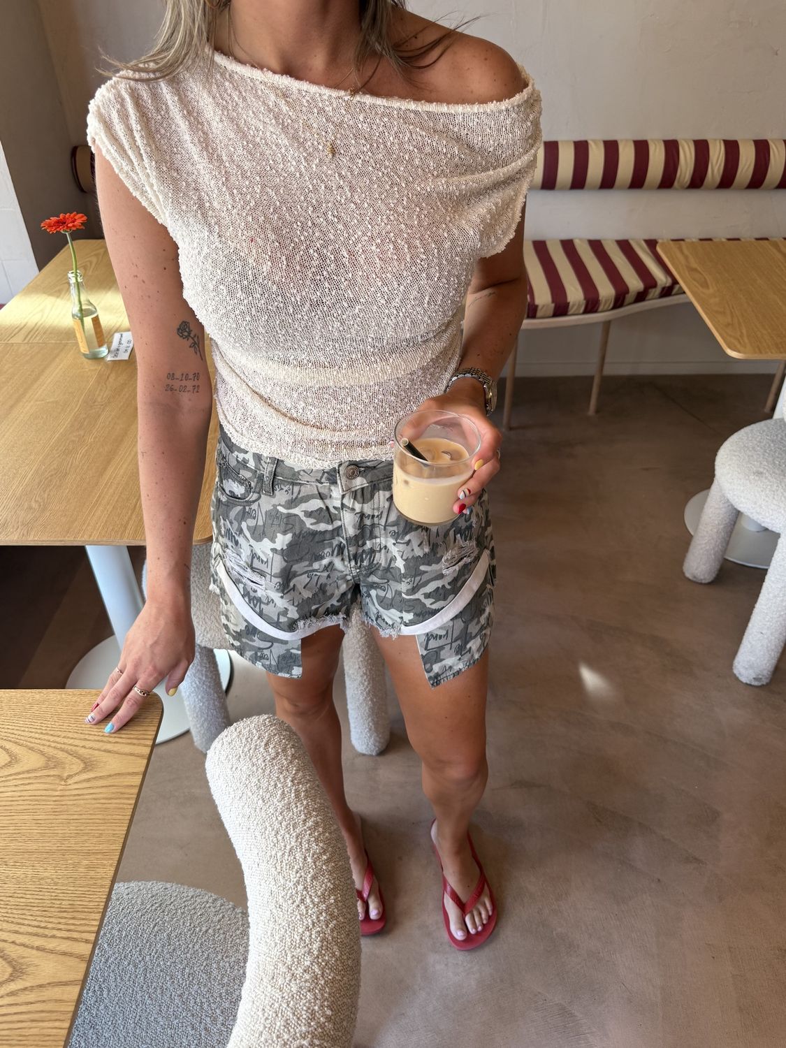 Misha camo short