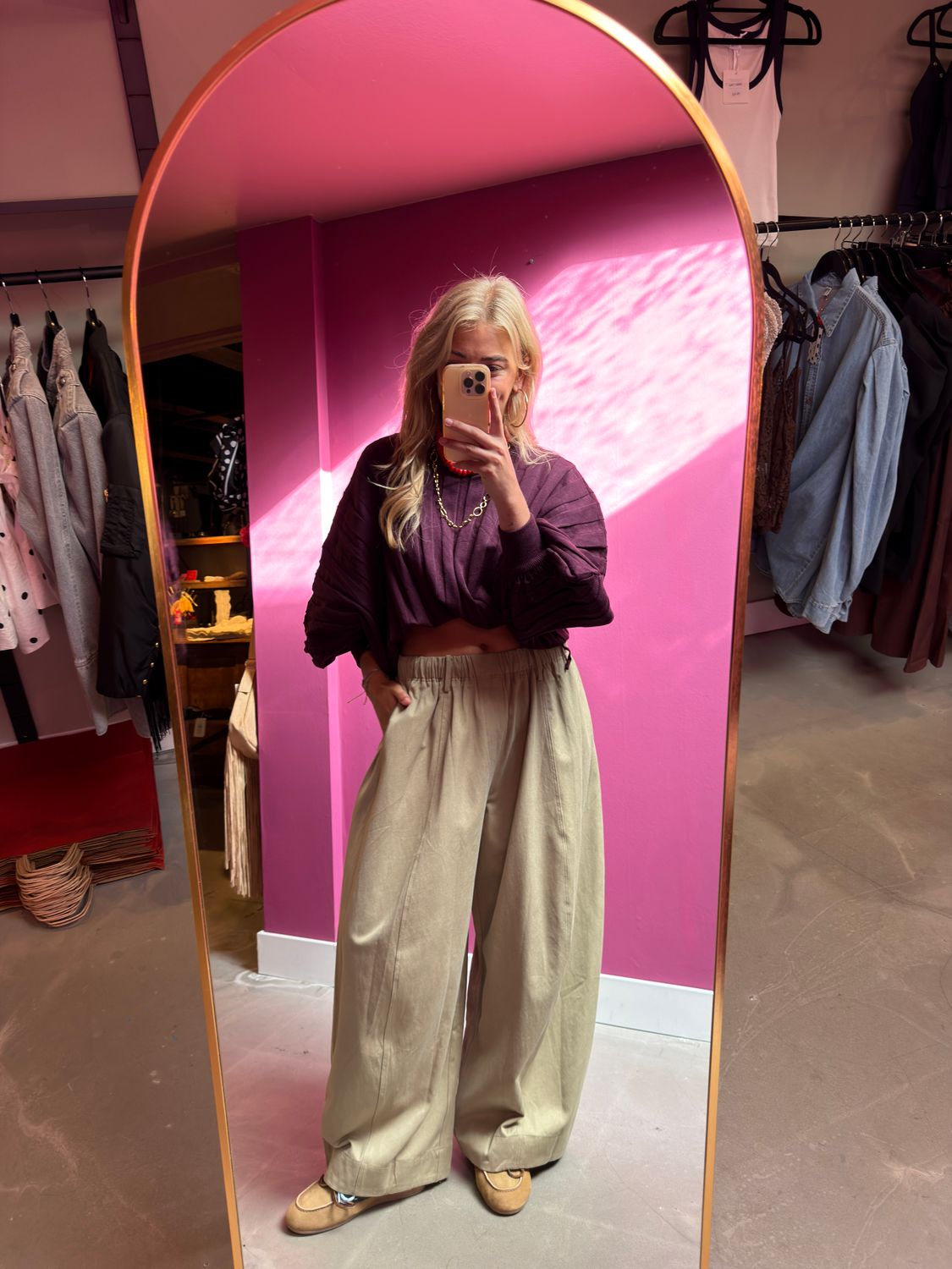 Aida oversized sleeve sweater