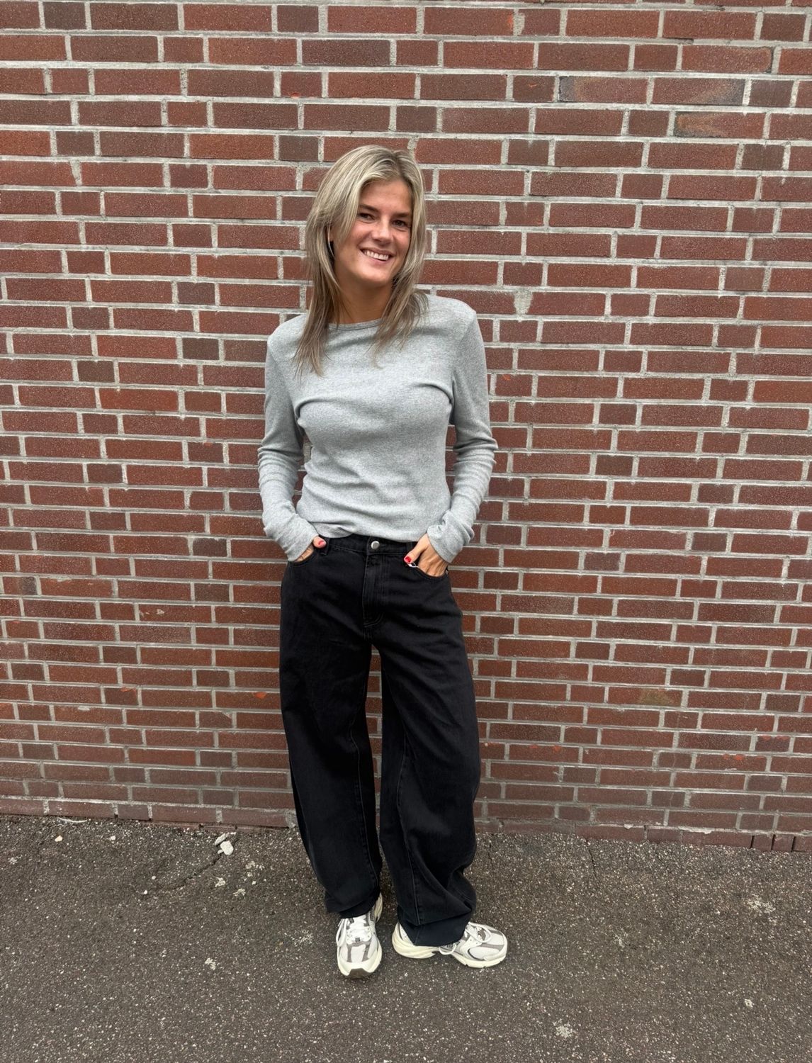 Super barrel jeans - black