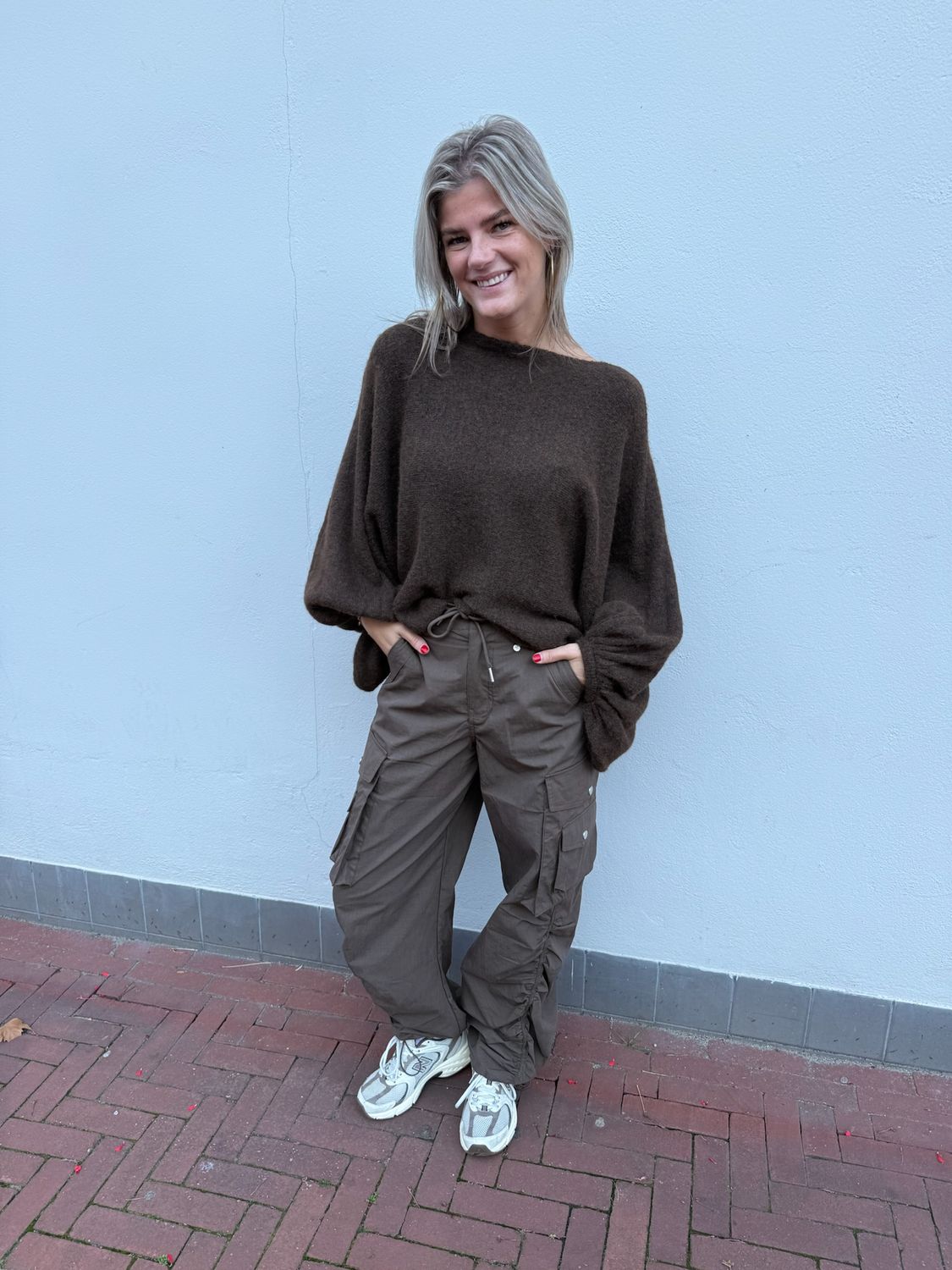 Fenna trui - brown