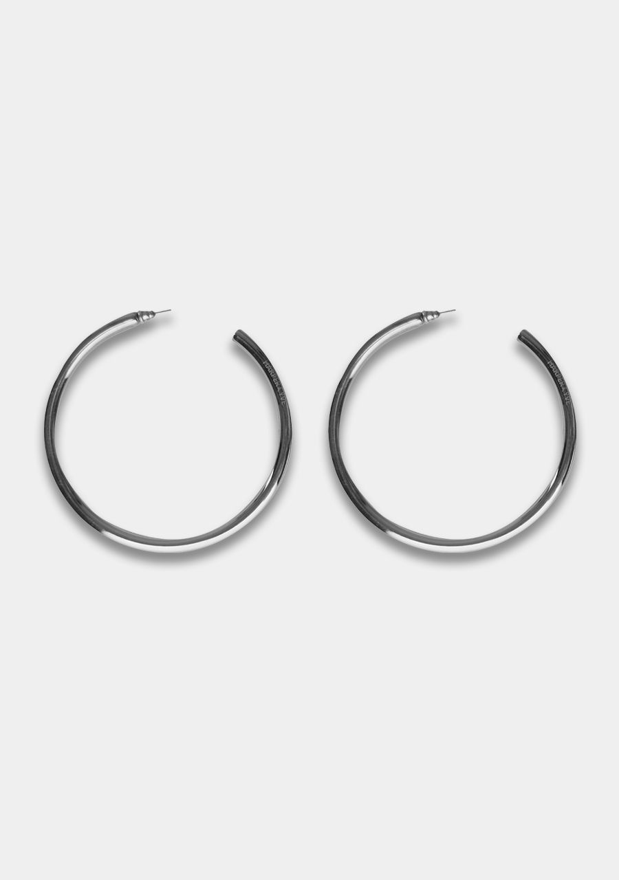 Loop earring - silver