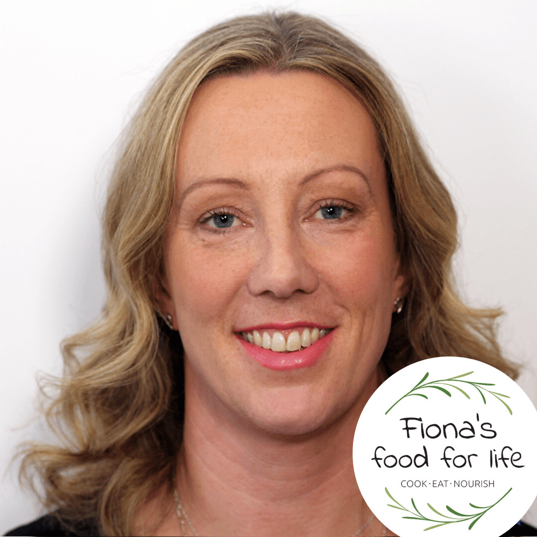 Fiona's 6 week cooking programme for perimenopause & beyond, live sessions & meal plans, Sept 2022