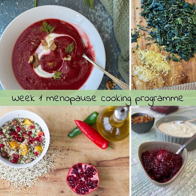Cook & Thrive: Your 6-Week Menopause Nutrition & Cooking Programme