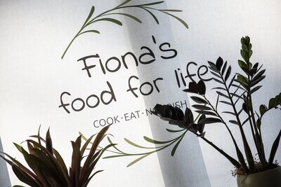 Fiona's 6 week menopause cooking programme live sessions & meal plans - Overview