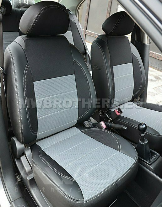 Comfort series with light gray textile