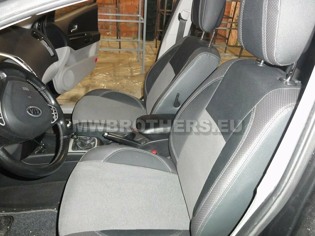 Comfort series with gray textile