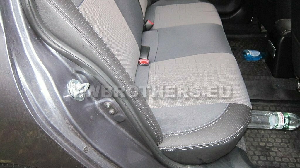 Comfort series with gray and beige textile