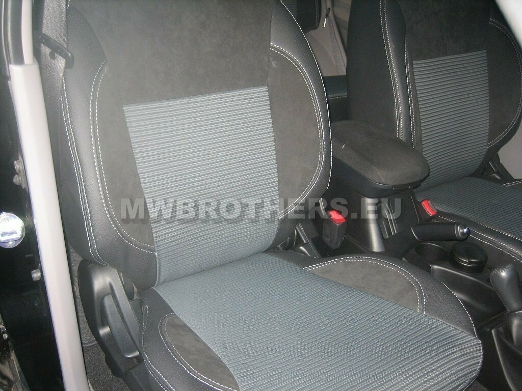 Comfort series with gray textile