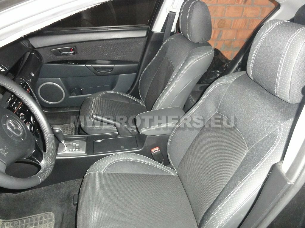 Comfort series with white stitching