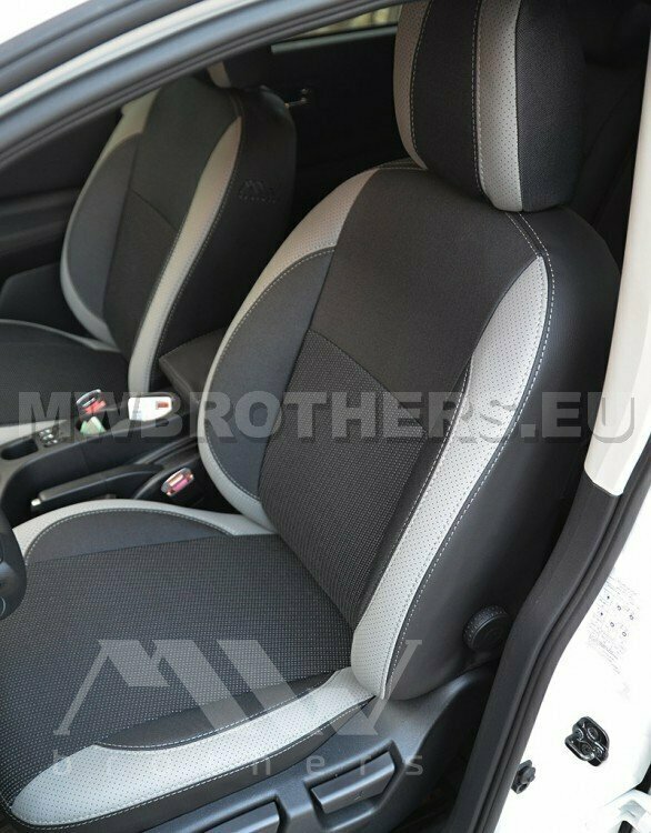 Comfort series with grey inserts and grey stitching