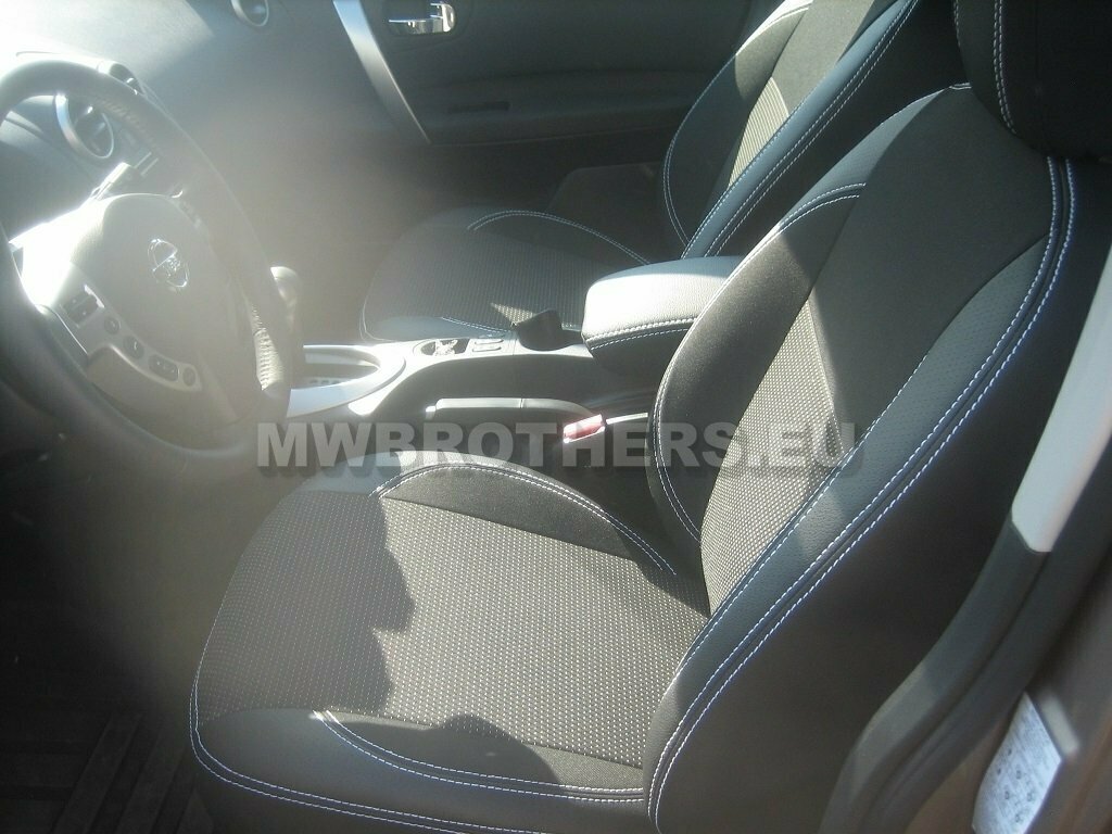 Comfort series with white stitching