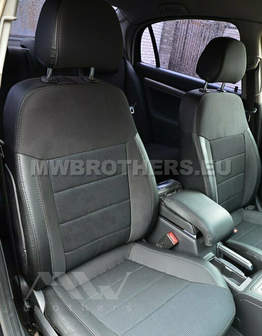 Comfort series with black stitching