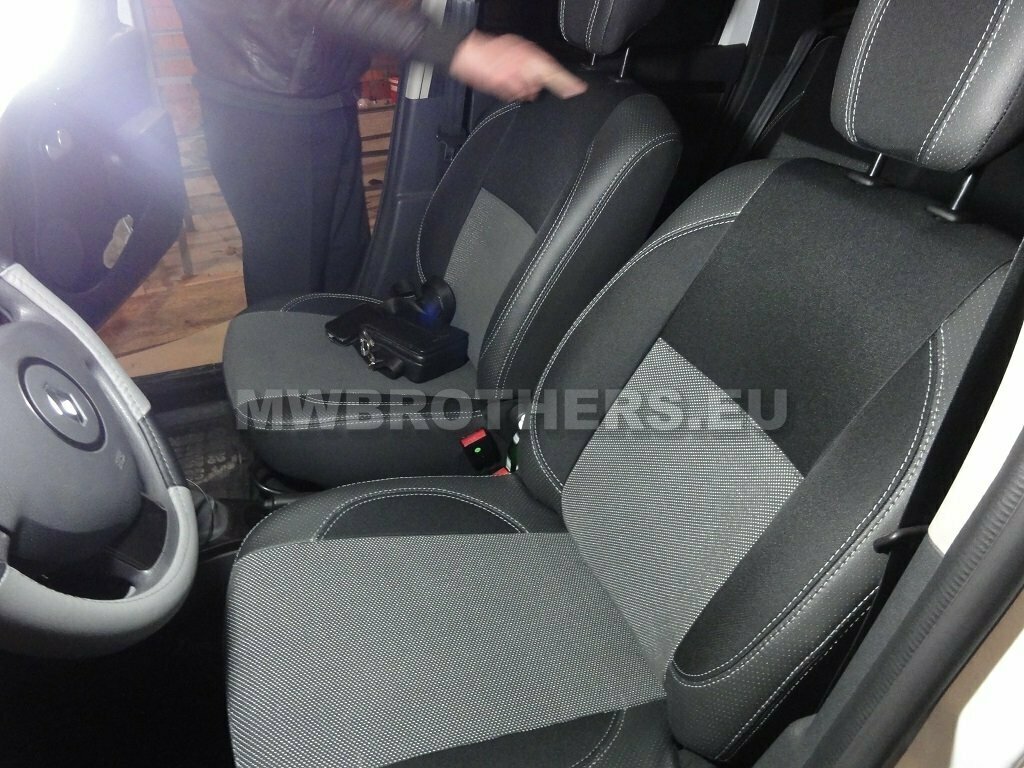 Comfort series with gray textile