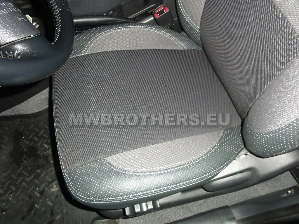 Comfort series with gray textile