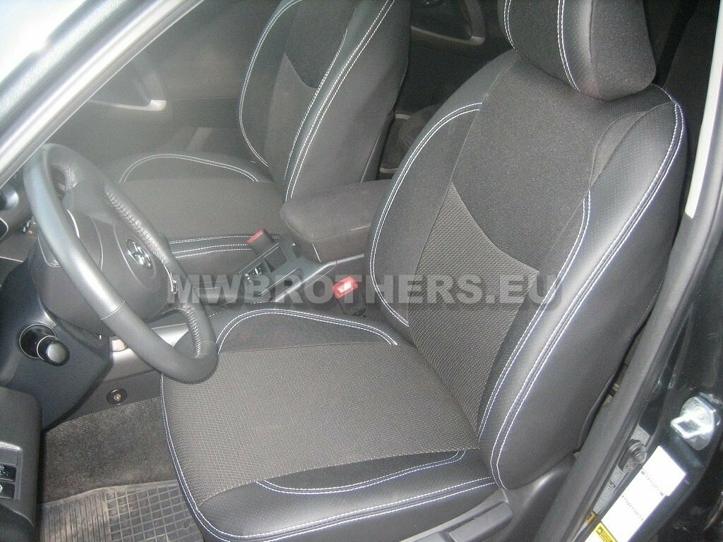 Comfort series with white stitching