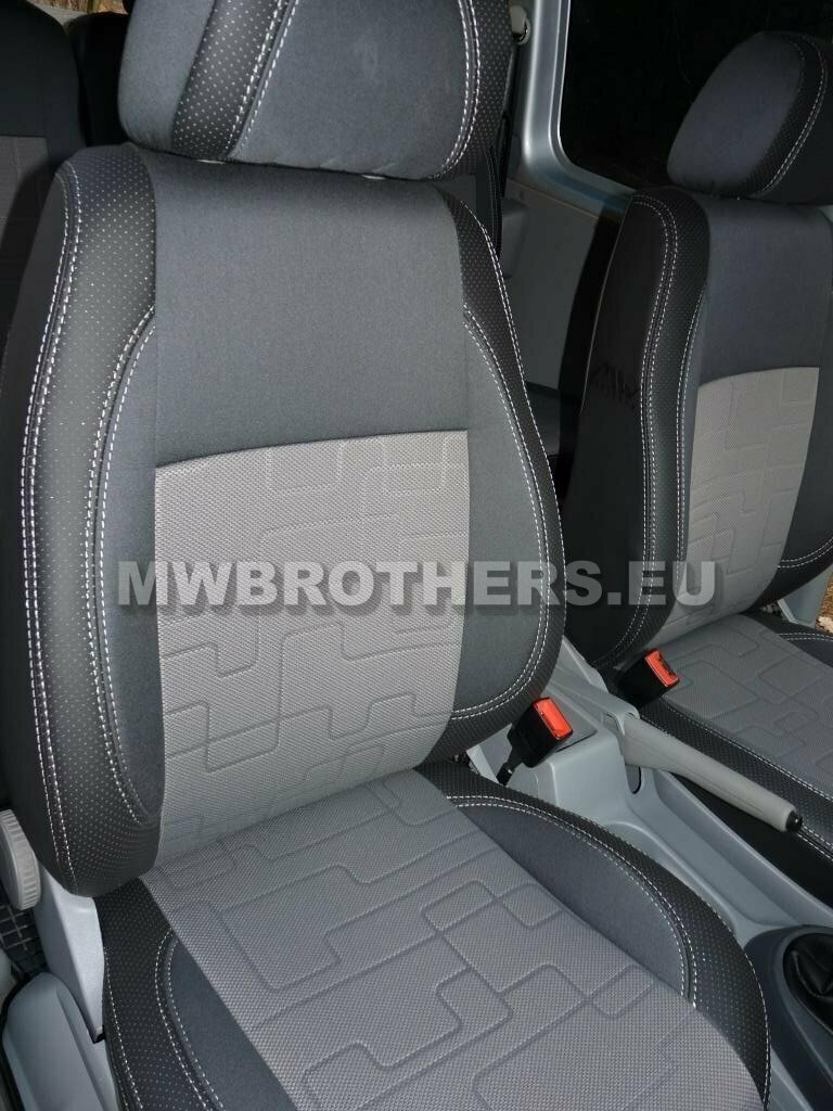 Comfort series with gray textile