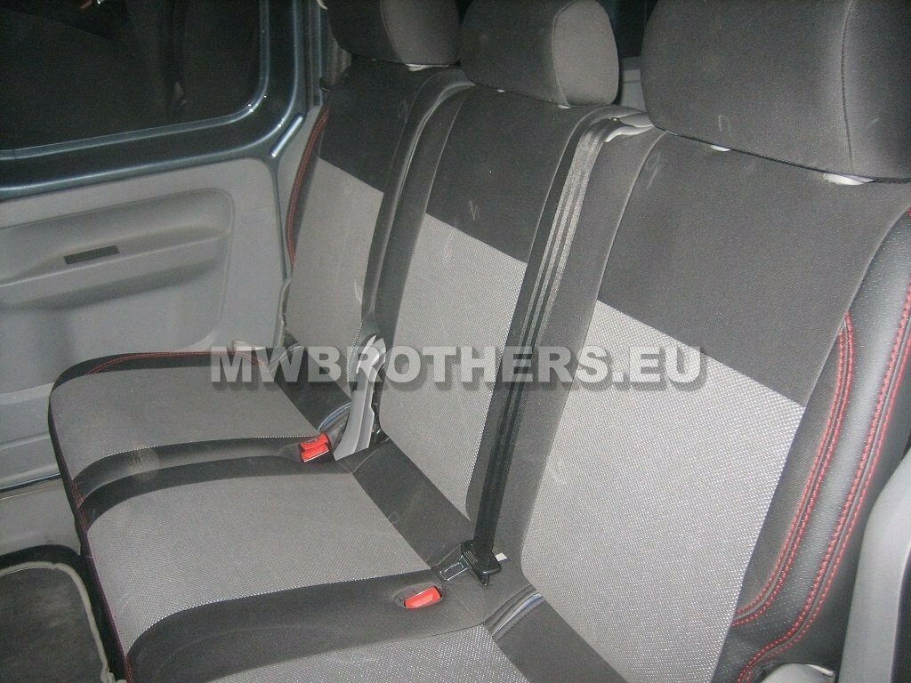 Comfort series with red stitching