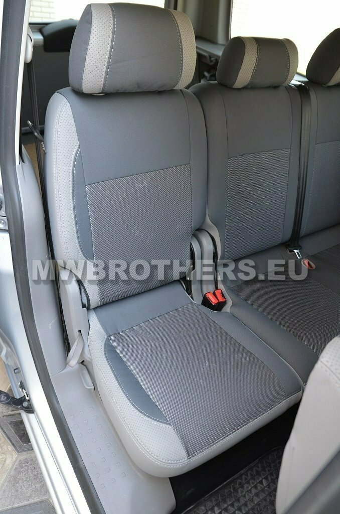 Comfort series with white leather