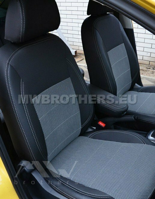 Comfort series with gray textile