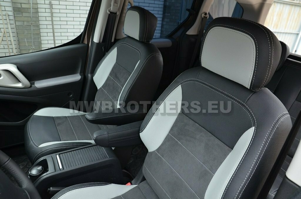 Leather series with white includes