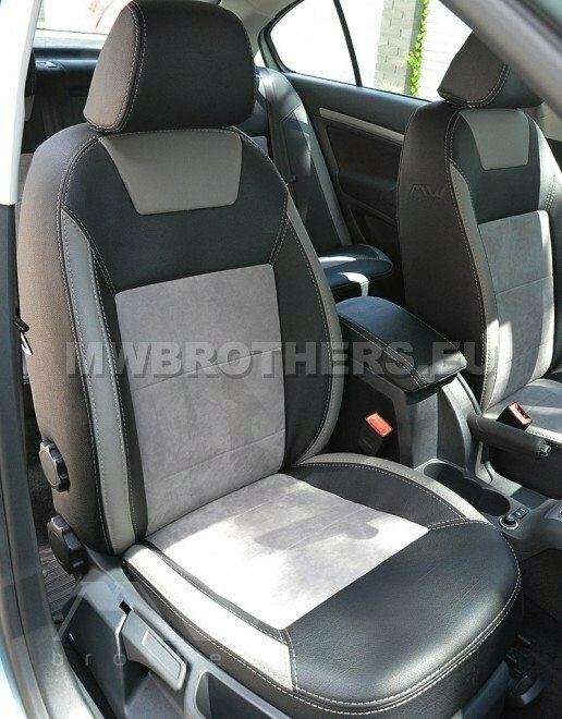 Leather series with beige alcantara and beige leather