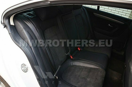 Leather series with black stitching