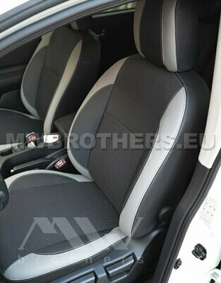 Comfort series with grey inserts and grey stitching