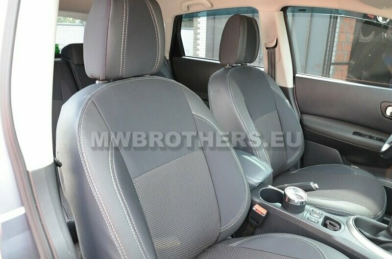 Comfort series with gray leather