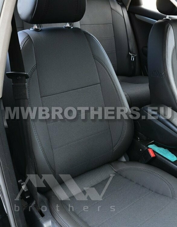 Comfort series with black stitching